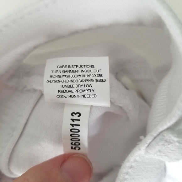 New York & Co. Soho Jeans White Ankle Leggings, Size 8 - Picture 5 of 10